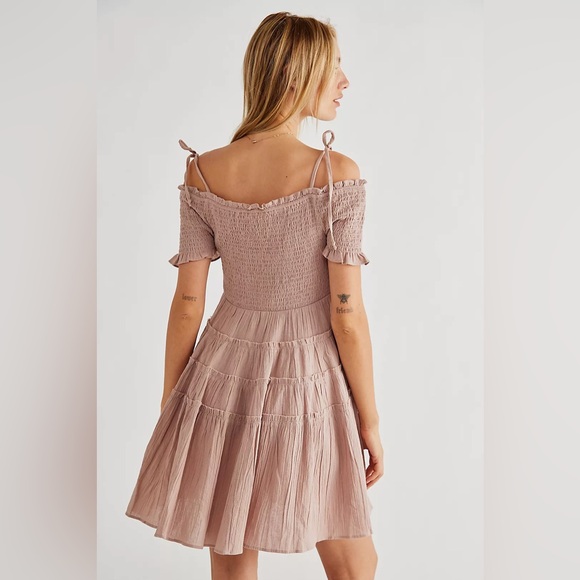 Free People Happy With You Mini Dress - Picture 2 of 10